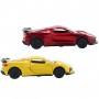Автомодель – Chevrolet Corvette C8 Z06 2024 (желтый, красный) (TechnoDrive)