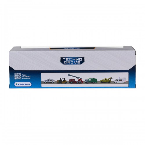 Игровой набор - Автоперевозчик (автоперевозчик, самосвал, экскаватор, акс.) (TechnoDrive)