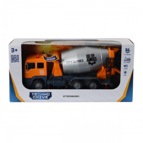 Модель - Бетоносмеситель (свет, звук) (TechnoDrive)
