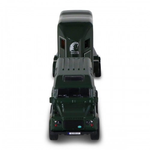 Игровой набор - Land Rover (с прицепом и фигурками лошадей) (TechnoDrive)