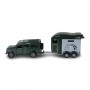 Игровой набор - Land Rover (с прицепом и фигурками лошадей) (TechnoDrive)