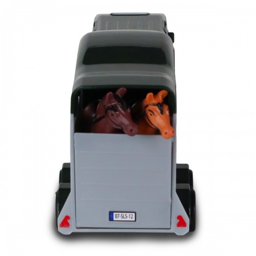 Игровой набор - Land Rover (с прицепом и фигурками лошадей) (TechnoDrive)