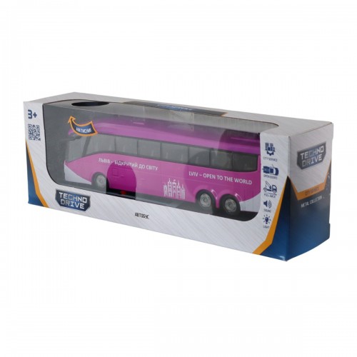 Модель - Автобус Львов (свет, звук) (TechnoDrive)