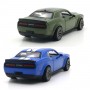 Автомодель - Dodge Challenger SRT Jailbreak 2022 (синий, зеленый) (TechnoDrive)
