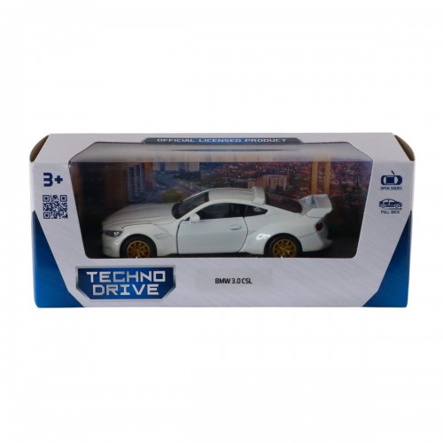 Автомодель - BMW 3.0 CSL (белый) (TechnoDrive)