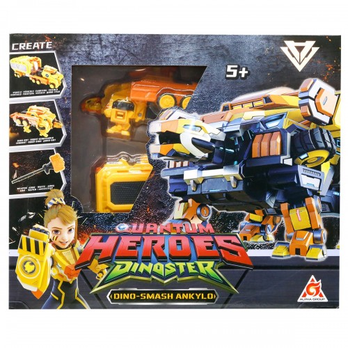 Динозавр-трансформер Dinoster - Мега Дино-Смеш Анкило (DINOSTER)