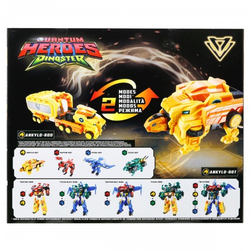 Динозавр-трансформер Dinoster - Мега Дино-Смеш Анкило (DINOSTER)