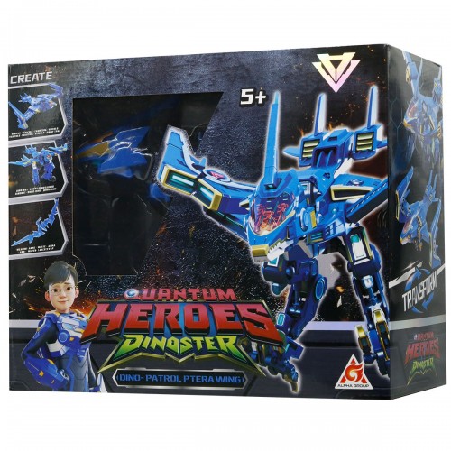 Динозавр-трансформер Dinoster - Мега Дино-Петрол Птера Винг (DINOSTER)