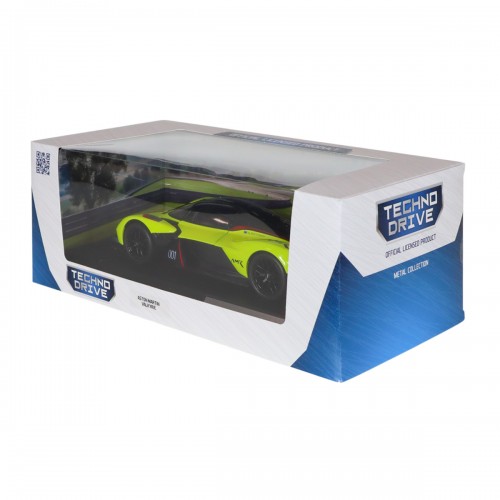Автомодель - Aston Martin Valkyrie (жовтий, 1:18) (TechnoDrive)