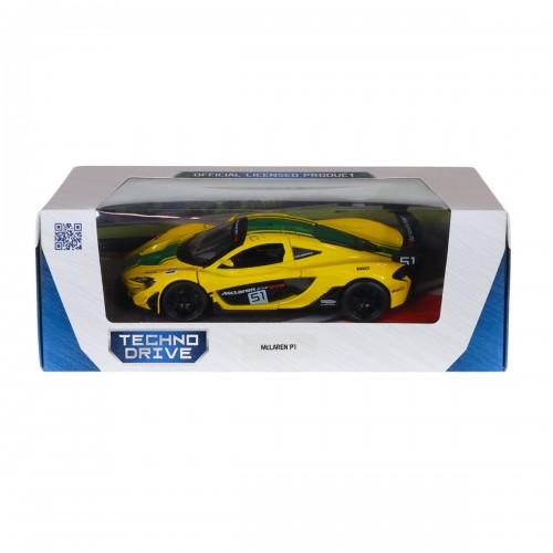 Автомодель - McLaren P1 (желтый, 1:24) (TechnoDrive)