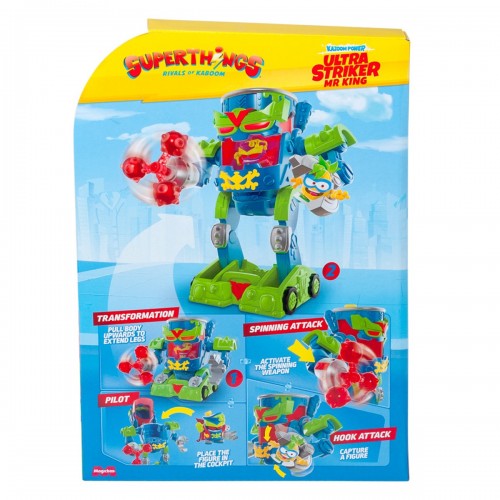 Ігровий набір серії Kazoom Power – Ультрастрайкер Містер Кінг (SuperThings)