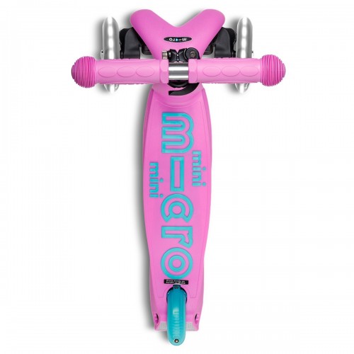 Самокат MICRO складной серии Mini Deluxe Foldable LED – Лавандовый (Micro)