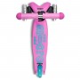 Самокат MICRO складной серии Mini Deluxe Foldable LED – Лавандовый (Micro)