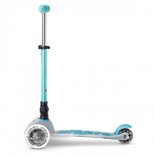 Самокат MICRO складной серии Mini Deluxe Foldable Orion Glow LED – Синий (Micro)