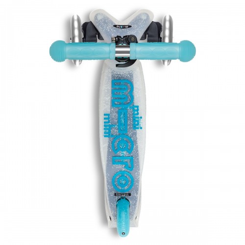 Самокат MICRO складной серии Mini Deluxe Foldable Orion Glow LED – Синий (Micro)