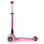 Самокат MICRO складной серии Mini Deluxe Foldable LED – Розовый (Micro)