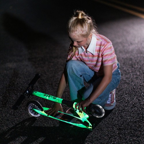 Самокат Micro серії Sprite Glow LED Art Collection – Космос (Micro)