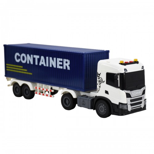 Автомодель серии LargeTruck – Фура Scania (свет, звук) (TechnoDrive)