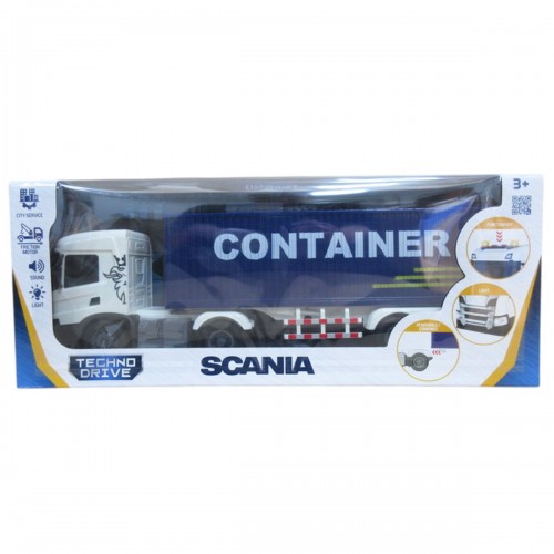 Автомодель серии LargeTruck – Фура Scania (свет, звук) (TechnoDrive)