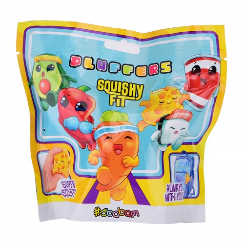 Дисплей игрушек-сквишей – Спортивные вкусняшки (6 шт.) (#sbabam)