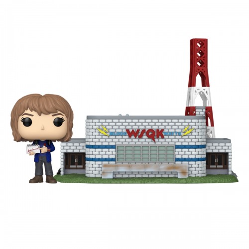 Набір ігрових фігурок Funko Pop! Town – Робін з радіостанцією WSQK (Funko)