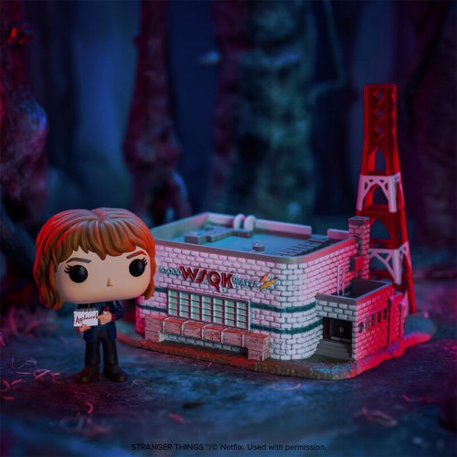 Набір ігрових фігурок Funko Pop! Town – Робін з радіостанцією WSQK (Funko)