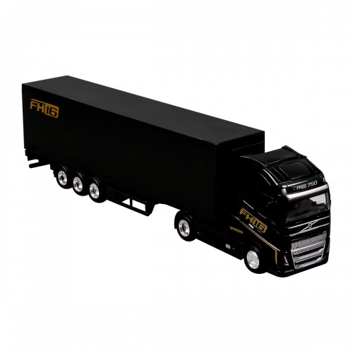 Автомодель - Фура Volvo FH16 Globetrotter 750 XXL (чорний) (Bburago)