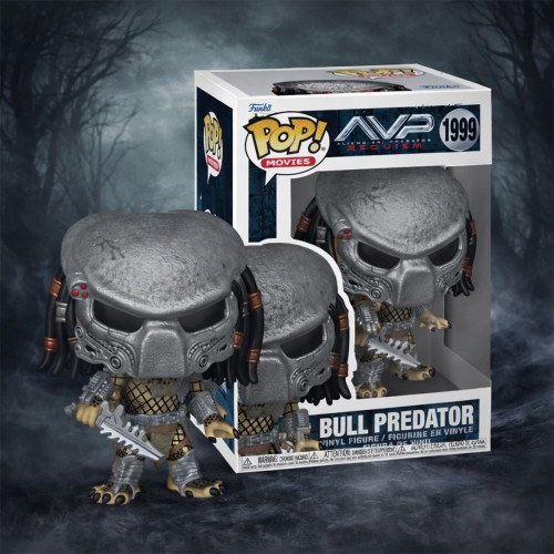 Игровая фигурка Funko POP! серии Чужие против Хищника S3 - Хищник (Bull) (Funko)