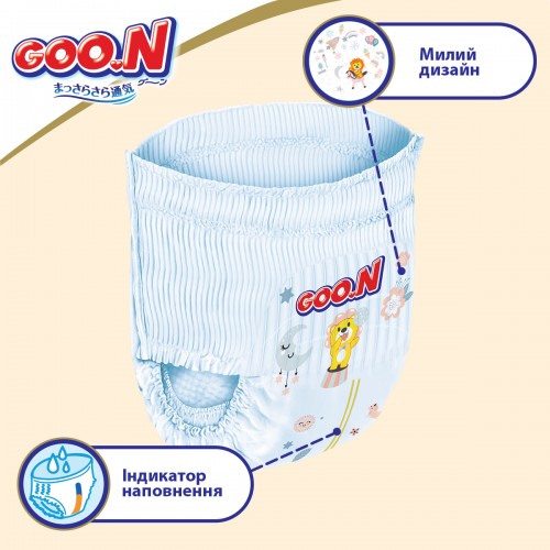Трусики-подгузники Goo.N Premium Soft для детей (размер 3(M), 7-12 kg, 50 шт) (Goo.N Premium Soft)