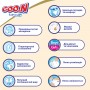 Трусики-подгузники Goo.N Premium Soft для детей (размер 3(M), 7-12 kg, 50 шт) (Goo.N Premium Soft)