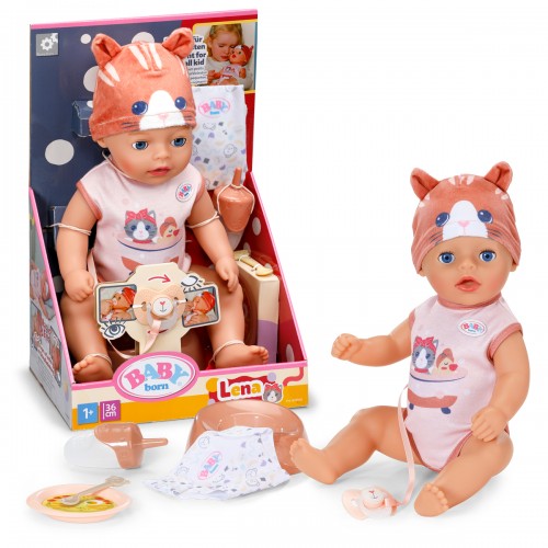 Кукла Baby Born – Лена в костюме котика (36 см) (BABY born)