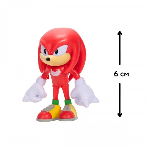 Игровая фигурка с артикуляцией SONIC THE HEDGEHOG - Классический Наклз 6 cm (Sonic the Hedgehog)