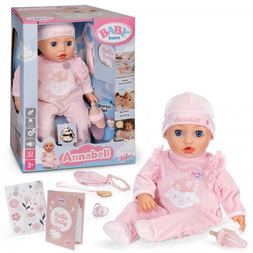 Интерактивная кукла Baby Born – Аннабель (43 см) (BABY born)