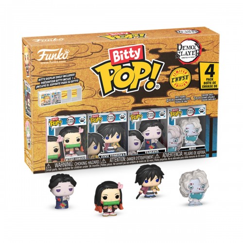 Набор игровых фигурок Bitty POP! серии Убийца демонов (4 фигурки в асс.) (Funko)