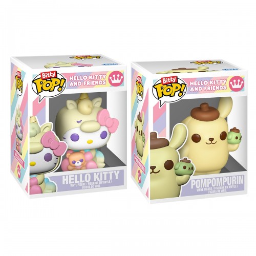 Набор игровых фигурок Bitty POP! серии Sanrio - Хеллоу Китти и Помпомпурин (Funko)