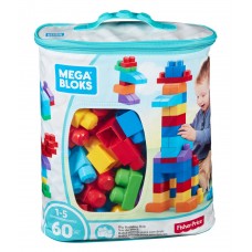 Конструктор класичний у мішку (60 дет.) Mega Bloks