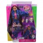 Кукла Barbie "Экстра" в синем леопардовом костюме (Barbie)