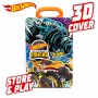 Металевий контейнер для зберігання машинок серії "Monster Trucks" Hot Wheels (Hot Wheels)