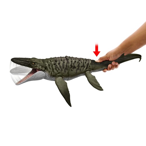 Интерактивная фигурка динозавра "Челюстная ловушка Мозазавра" из фильма "Мир Юрского периода" (Мир Юрского периода)