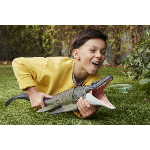 Интерактивная фигурка динозавра "Челюстная ловушка Мозазавра" из фильма "Мир Юрского периода" (Мир Юрского периода)