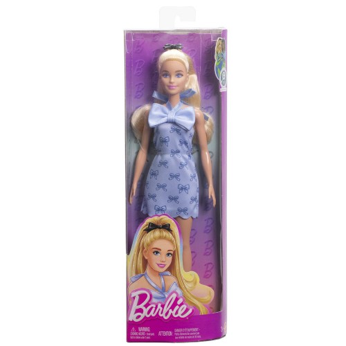 Кукла Barbie "Модница" - голубые бантики (Barbie)