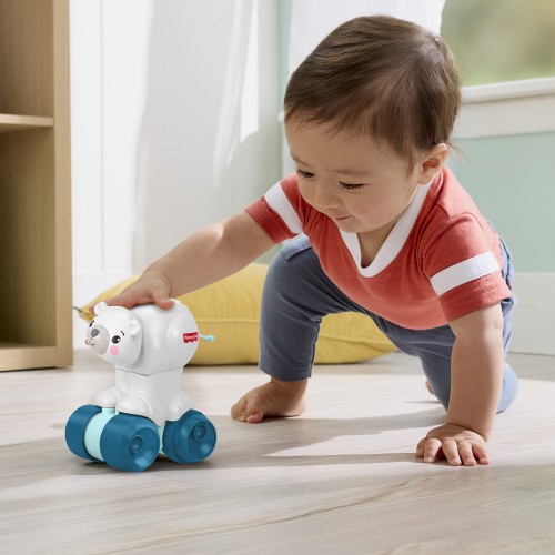 Полярный мишка "Ползи за мной" Fisher-Price (Fisher-Price)