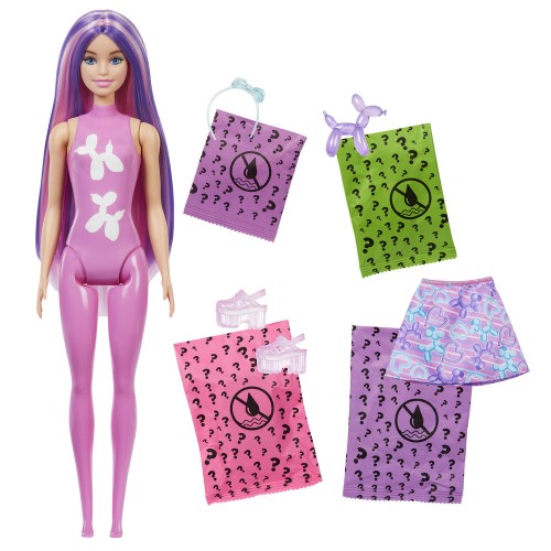 Кукла Barbie Color Reveal серии "Воздушные шарики-питомцы" (сюрприз) (Barbie)