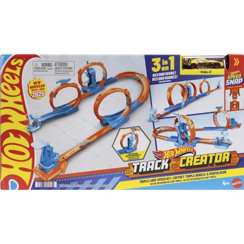 Трек "Потрійна петля" серії "Track Creator" Hot Wheels (Hot Wheels)