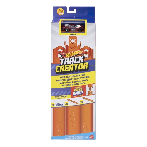 Набір доріжок для треку з машинкою серії "Track Creator" Hot Wheels (Hot Wheels)