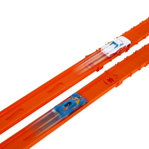 Великий набір доріжок для треку з 2 машинками серії "Track Creator" Hot Wheels (Hot Wheels)