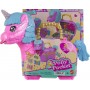 Ігровий набір "Святкова вечірка єдинорогів" Polly Pocket (Полли Покет)