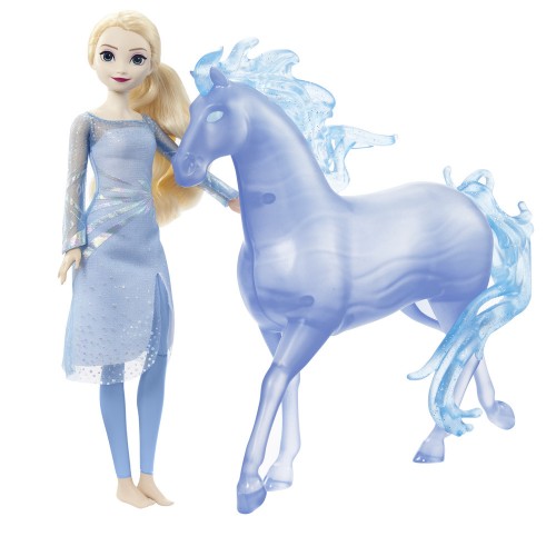 Лялька-принцеса Ельза та її крижаний кінь Нокк з м/ф "Крижане серце" (Disney Frozen)