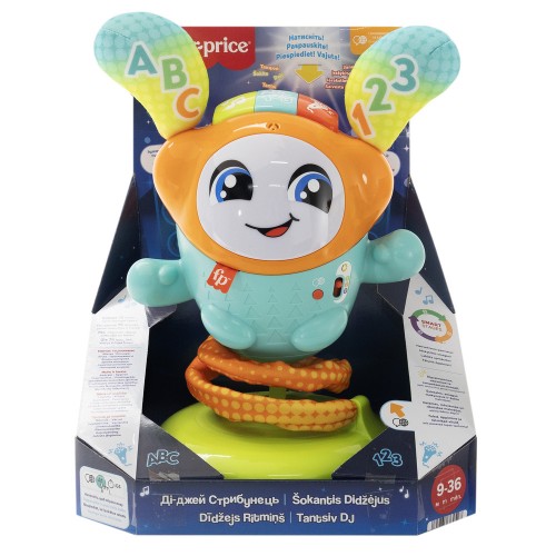 Диджей Попрыгунчик с технологией Smart Stages (многоязычный) Fisher-Price (Fisher-Price)