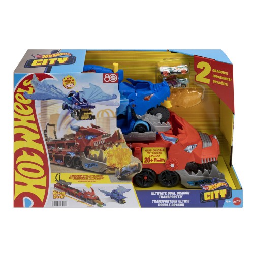 Транспортер-трансформер "Два дракони" Hot Wheels (Hot Wheels)